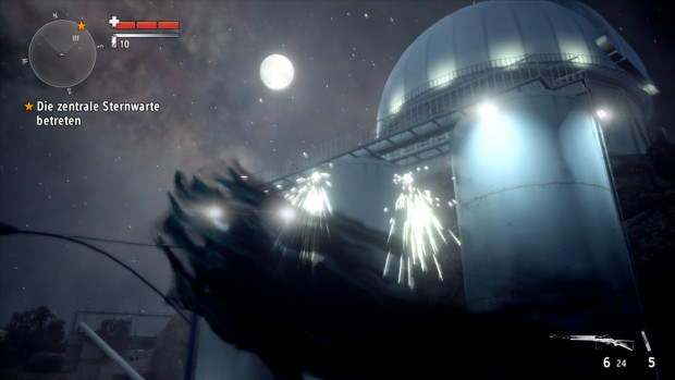 Ein Poltergeist greift die Sternwarte an.